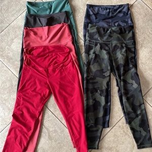 6 pairs Old Navy Powersoft/Elevate Leggings. EUC/GUC. Bundle.SOLD
